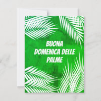 Itália Buona Domenica delle Palme Palm Domingo