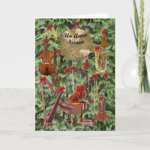 Cartão De Festividades Italian Happy New Year