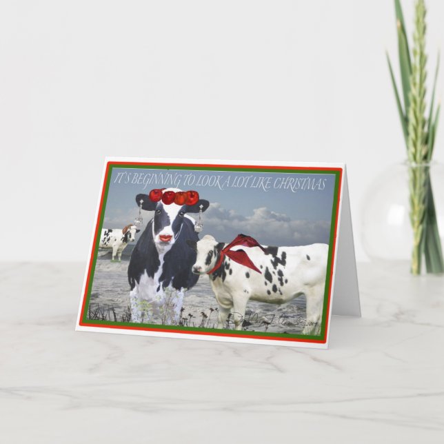 Cartão De Festividades It's Beginning to look a lot like Christmas (Frente)