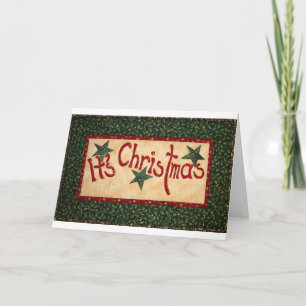 Cartão De Festividades It's Christmas Greeting Card