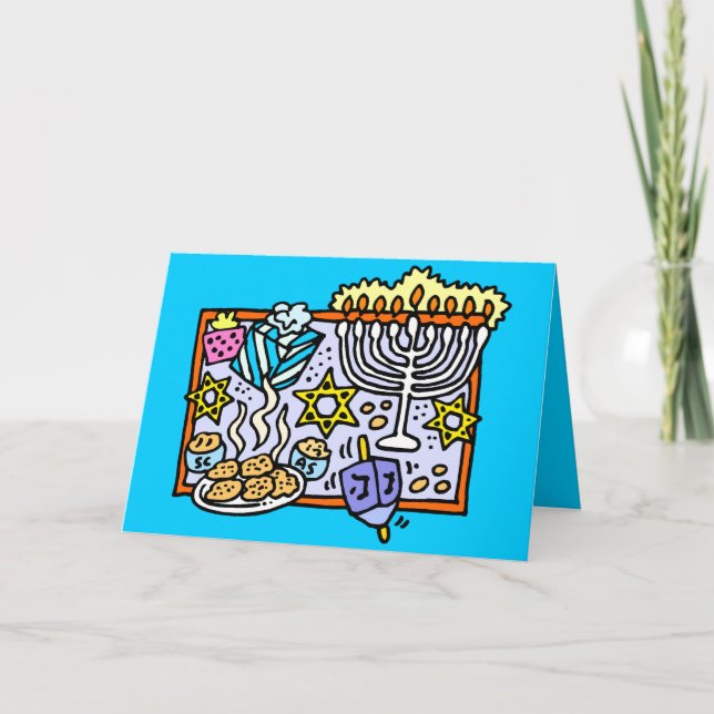 Cartão De Festividades It's Hanukkah! (Frente)