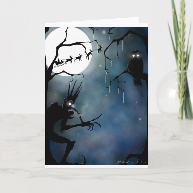 Cartão De Festividades Jack Frost (Frente)