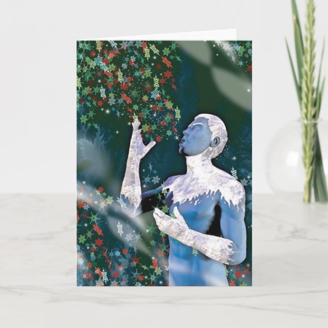 Cartão De Festividades Jack Frost  Cards (Frente)