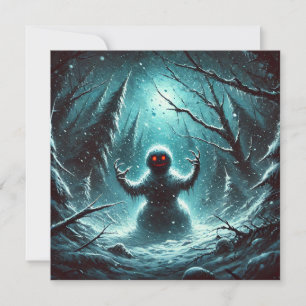 Cartão De Festividades Jack Frost Snowman Natal