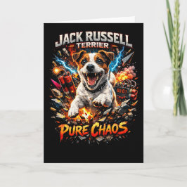 Cartão De Festividades Jack Russell Terrier