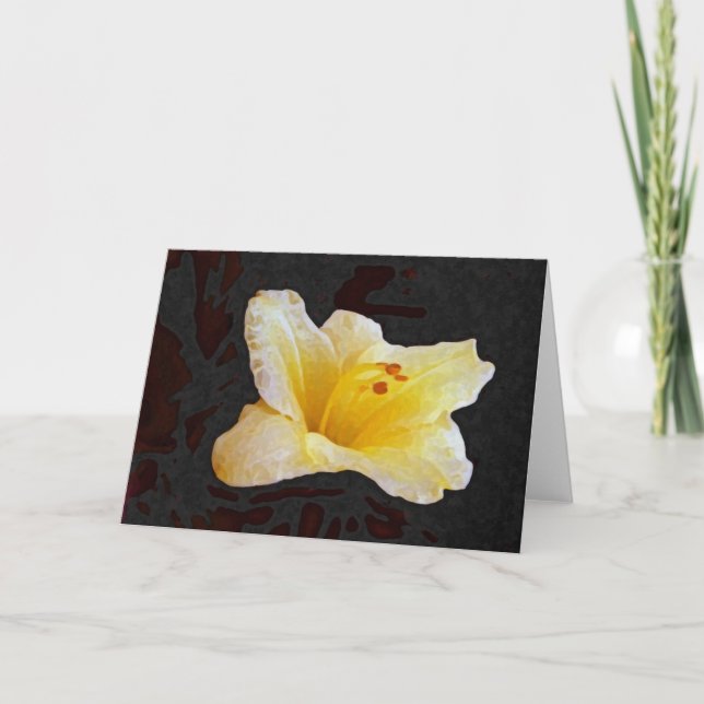 Cartão De Festividades Jackies Poem (Frente)