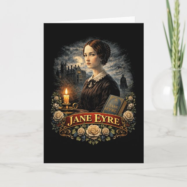 Cartão De Festividades Jane Eyre (Frente)
