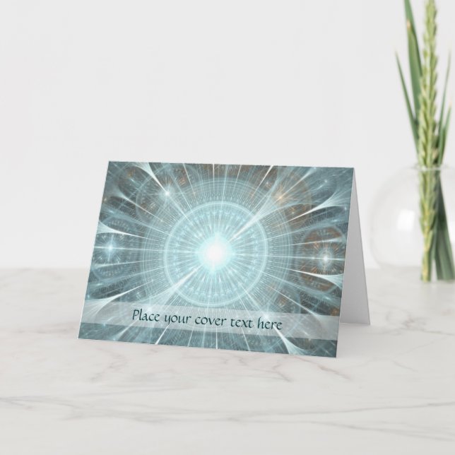 Cartão De Festividades Janela Catedral de Natal (Frente)