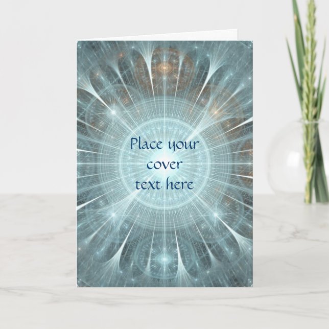 Cartão De Festividades Janela Catedral de Natal (Frente)