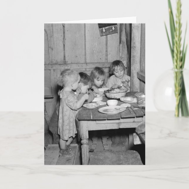 Cartão De Festividades Janta de Natal de 1936 (Frente)