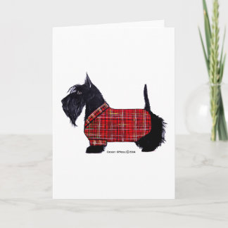 Cartão De Festividades Jaqueta Scottie Holiday