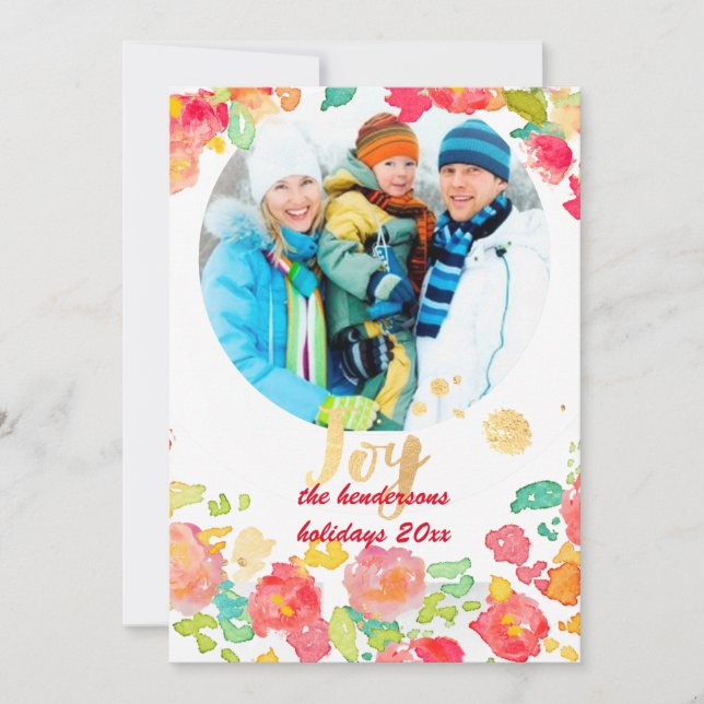 Cartão De Festividades Jardim/cartões de natal de PixDezines (Frente)