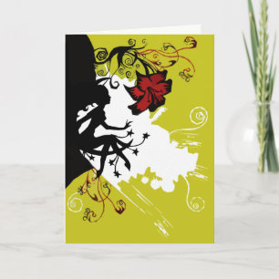 Cartão De Festividades Jardim de fadas - Personalizado