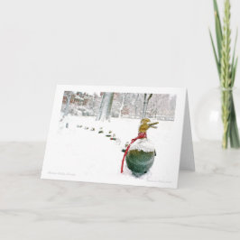 Cartão De Festividades Jardim-Parque público de Boston: Faça a sala para