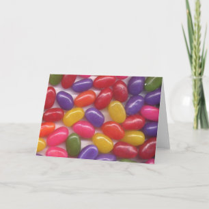 Cartão De Festividades Jelly Beans
