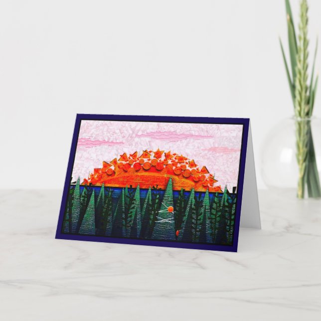 CARTÃO DE FESTIVIDADES JESSICA ANNE FRANK "FALL" HOLIDAY CARD (Frente)