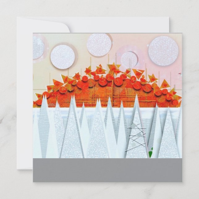 Cartão De Festividades JESSICA ANNE FRANK "WINTER" Thank You Card (Frente)