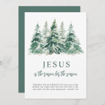 Jesus é a razão do Natal da temporada