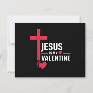 Cartão De Festividades Jesus É Meu Valentim