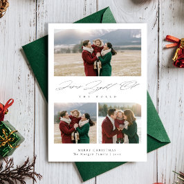 Cartão De Festividades Jesus Light of the World Religious 3 Photo