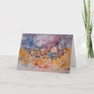 Cartão De Festividades Jewish New Year Card