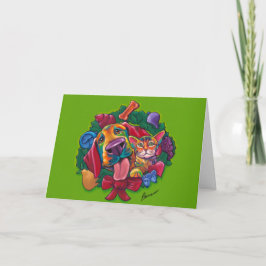 Cartão De Festividades Jingle & Bells Holiday Card by Ron Burns