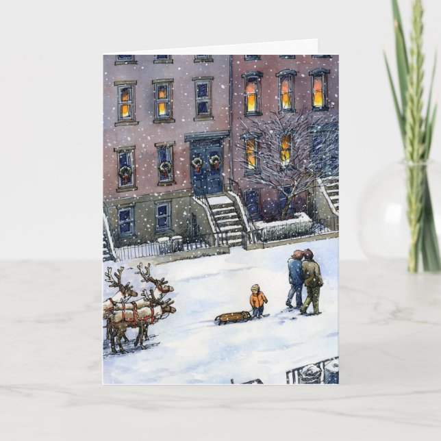 Cartão De Festividades "Jingle-Jangle" Christmas Card (Frente)