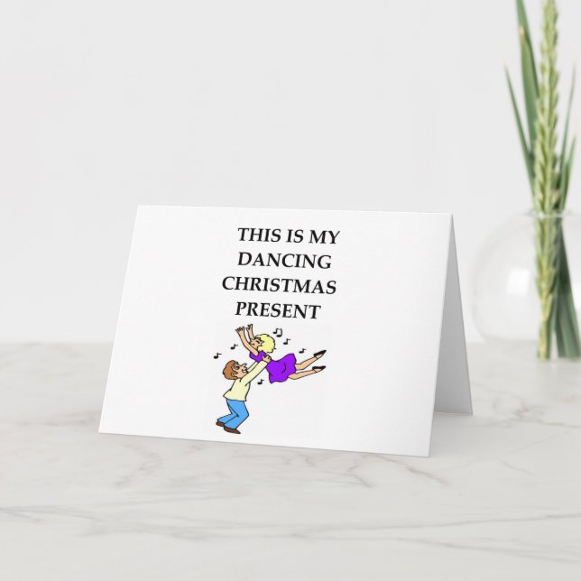 Cartão De Festividades jitterbug (Frente)