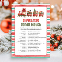 Jogo de Correspondência de Doces de Natal