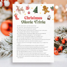 Jogo de Trivia de Filme de Natal