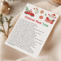 Jogo de Trivia de Filme de Natal do Papai Noel