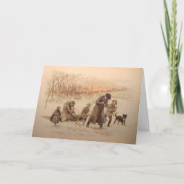 Cartão De Festividades Jol Yule