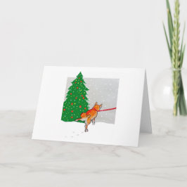 Cartão De Festividades Joy to the Walk holiday card