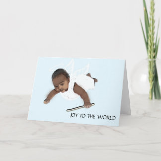 CARTÃO DE FESTIVIDADES JOY TO THE WORLD