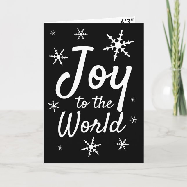 Cartão De Festividades Joy To The World Funny Trump Mugshot (Frente)