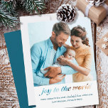 Cartão De Festividades Joy to the World Typografia Montage Square Photo<br><div class="desc">O cartão com fotos de Férias escreveu com "alegria ao mundo... desejos calorosos para a época mais maravilhosa do ano". Seu design exclusivo é criado automaticamente da sua foto, que é exibida no formato quadrado. A alegria ao mundo é colorida com a sua foto, criando diferentes olhares, dependendo da foto...</div>