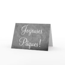 Joyeuses Pâques Felz pascoa francês Chalkboard