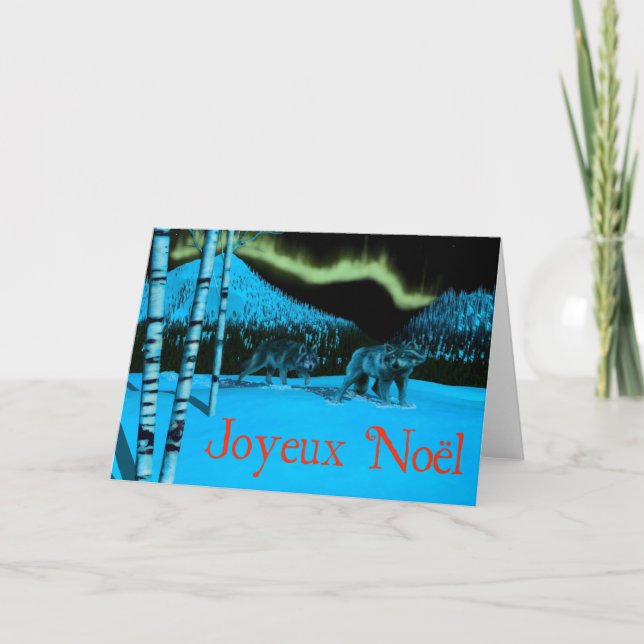 Cartão De Festividades Joyeux Noё l - Patrulha noturna (Frente)