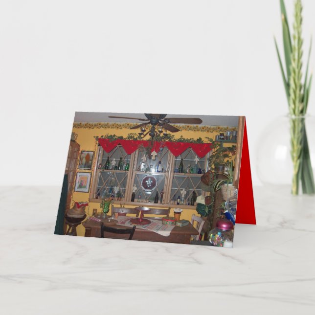 Cartão De Festividades Joyeux Noel (Frente)