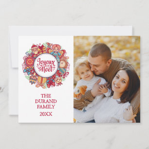 Cartão De Festividades Joyeux Noel