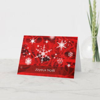 Cartão De Festividades Joyeux Noël-French
