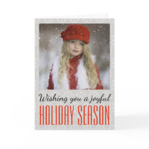 Joyful Holiday Season Card - Holidayzfordayz