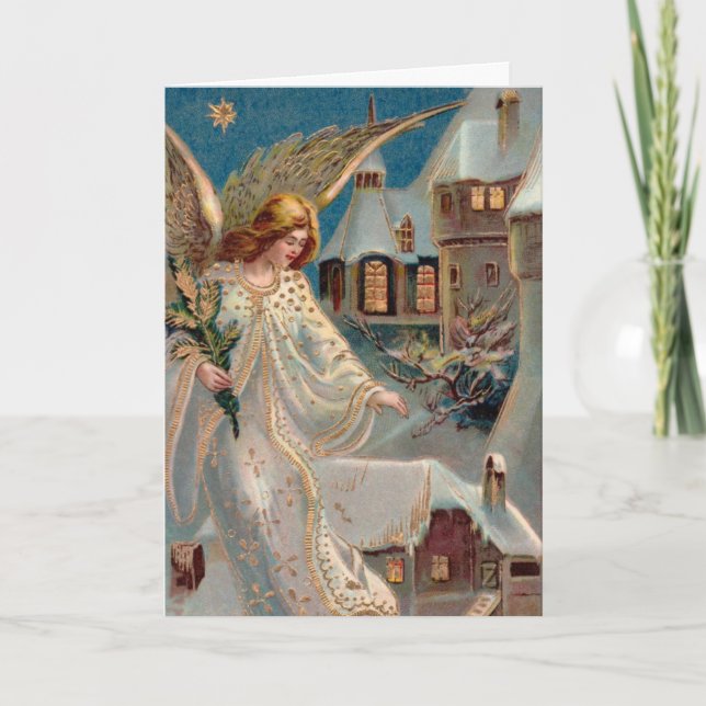 Cartão De Festividades Joyous Christmas (Frente)