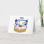 Cartão De Festividades Judaica Happy Hanukkah Dançando Sonhos Dobra<br><div class="desc">Você está vendo The Lee Hiller Designs Collection of Home and Office Decor,  Roupa,  Gifts and Coleções. Os Designs incluem Lee Hiller Photography e Mixed Media Digital Art Collection. Você pode ver a fotografia da Nature em http://HikeOurPlanet.com/ e seguir seu blog de caminhada no Hot Primavera National Park.</div>