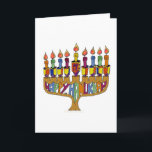 Cartão De Festividades Judaica Happy Hanukkah Dreidel Menorah<br><div class="desc">Você está vendo The Lee Hiller Designs Collection of Home and Office Decor,  Roupa,  Gifts and Coleções. As Designs incluem Lee Hiller Photoographic e Mixed Media Digital Art Collection. Você pode ver sua fotografia da Nature em http://HikeOurPlanet.com/ e seguir seu blog de caminhada no Hot Primavera National Park.</div>