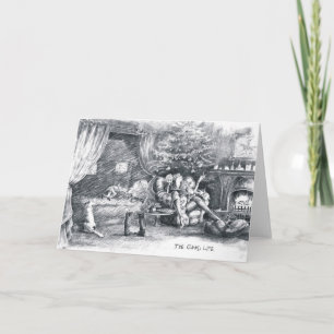 Cartão De Festividades JudeToo, The Good Life greetings card