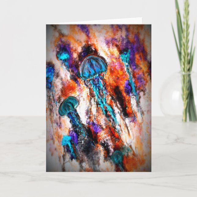 Cartão De Festividades Jump Electric (Frente)