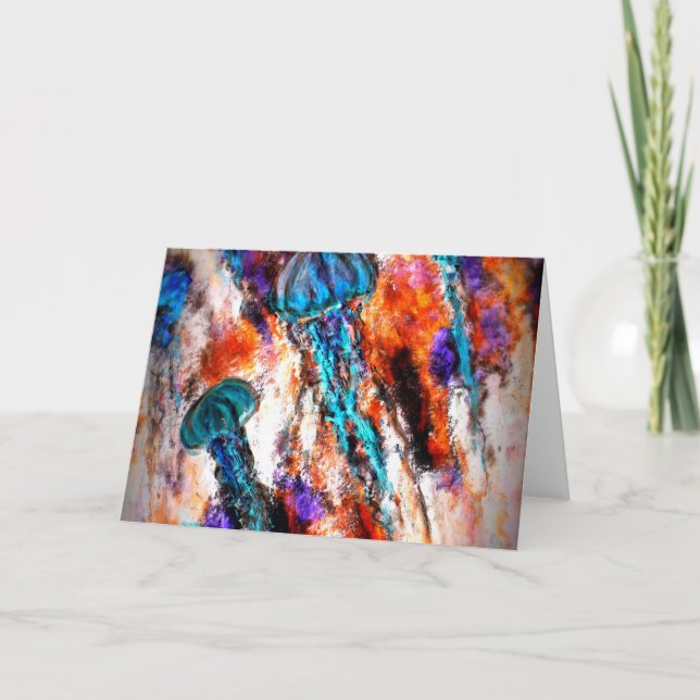 Cartão De Festividades Jump Electric (Frente)