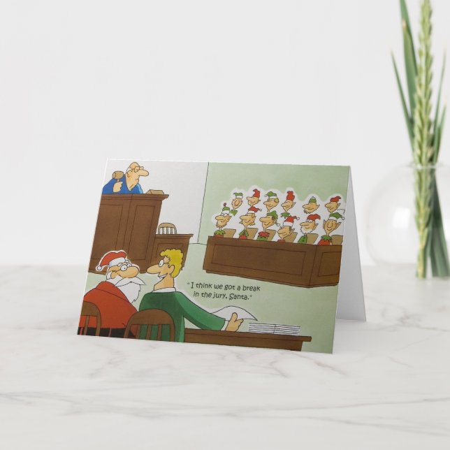 Cartão De Festividades Júri Natal (Frente)
