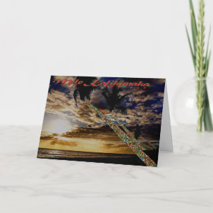 Cartão De Festividades Kaanapali Palms Holiday Card